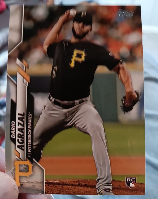 2020 Topps #322 Dario Agrazal — front
