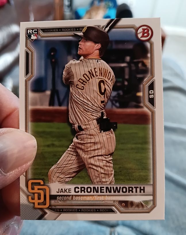 2021 Bowman #45 Jake Cronenworth — front