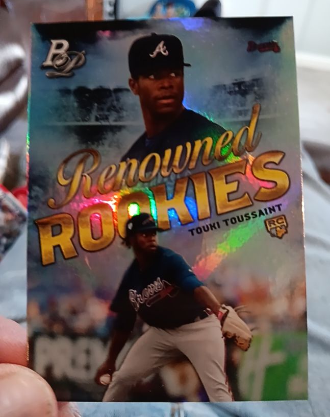 2019 Bowman Platinum #RR-17 Touki Toussaint — front