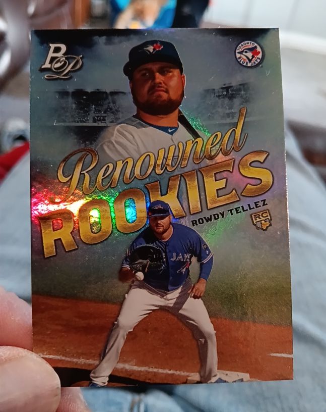2019 Bowman Platinum #RR-10 Rowdy Tellez Renowned Rookies — front