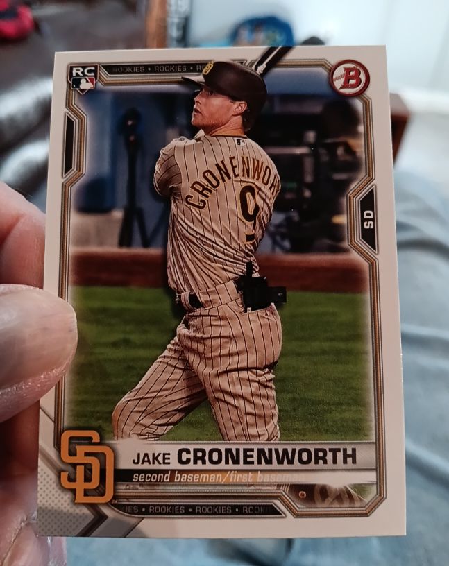 2021 Bowman #45 Jake Cronenworth — front