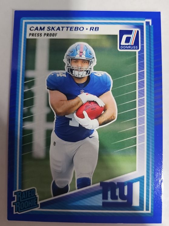 2025 Panini Donruss #302 Cam Skattebo — front