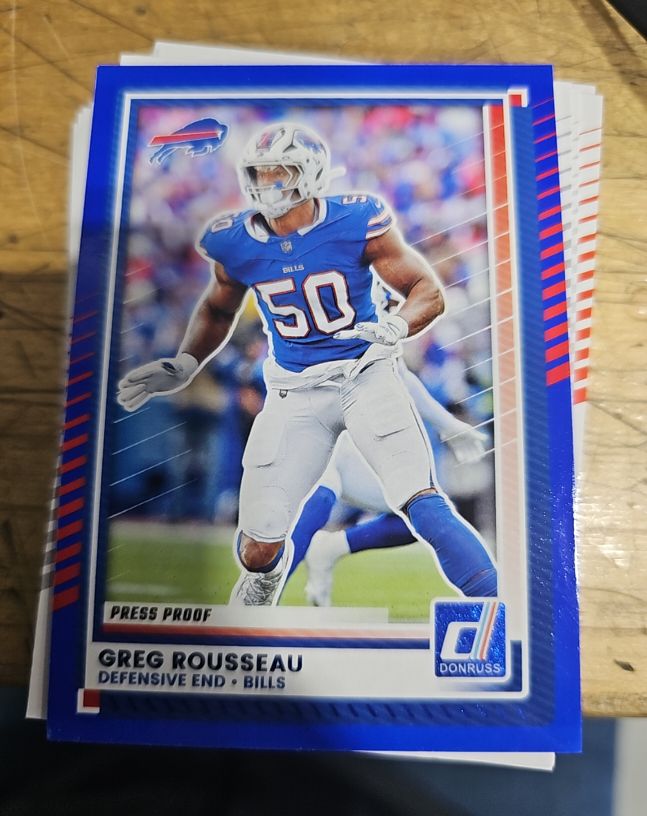 2025 Panini Donruss #113 Greg Rousseau — front