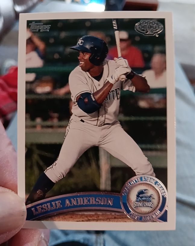 2011 Topps Pro Debut Leslie Anderson — front