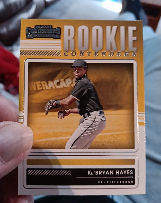 2021 Panini Contenders #RKC-KH Ke'Bryan Hayes Rookie Contenders — front