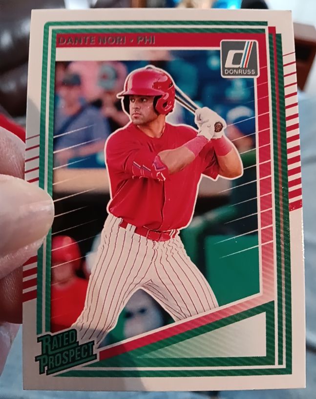 2025 Donruss #190 Dante Nori — front