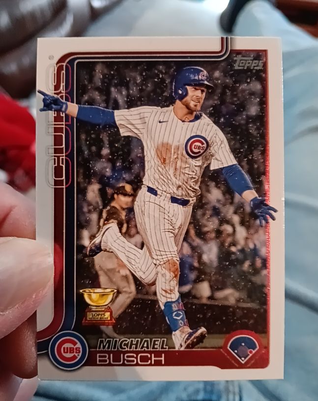 2025 Topps Series 1 #263 Michael Busch — front