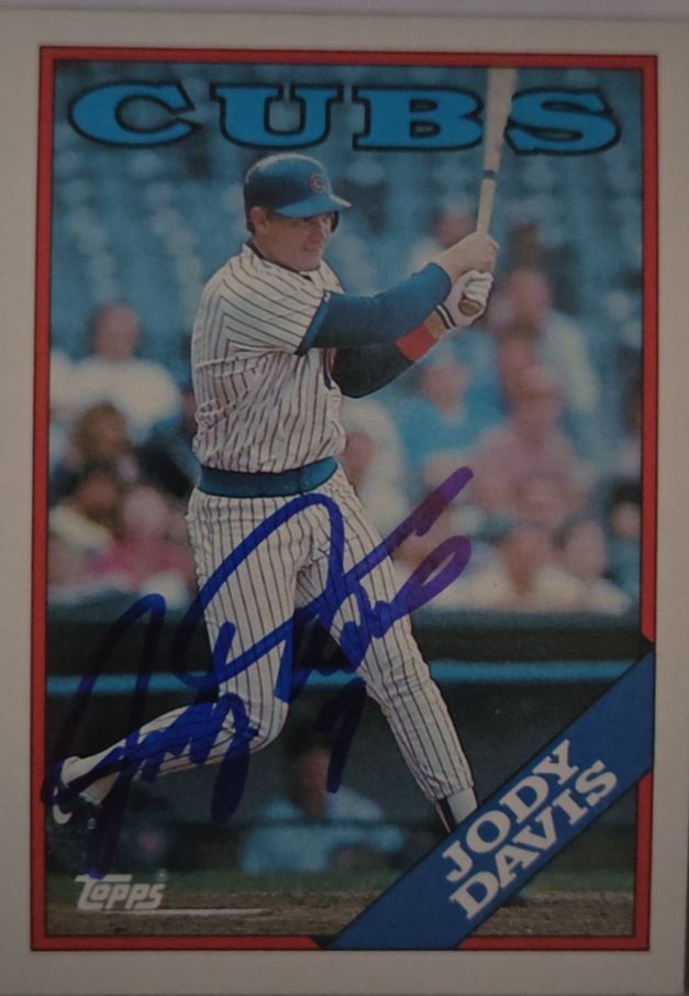 1988 Topps #615 Jody Davis — front