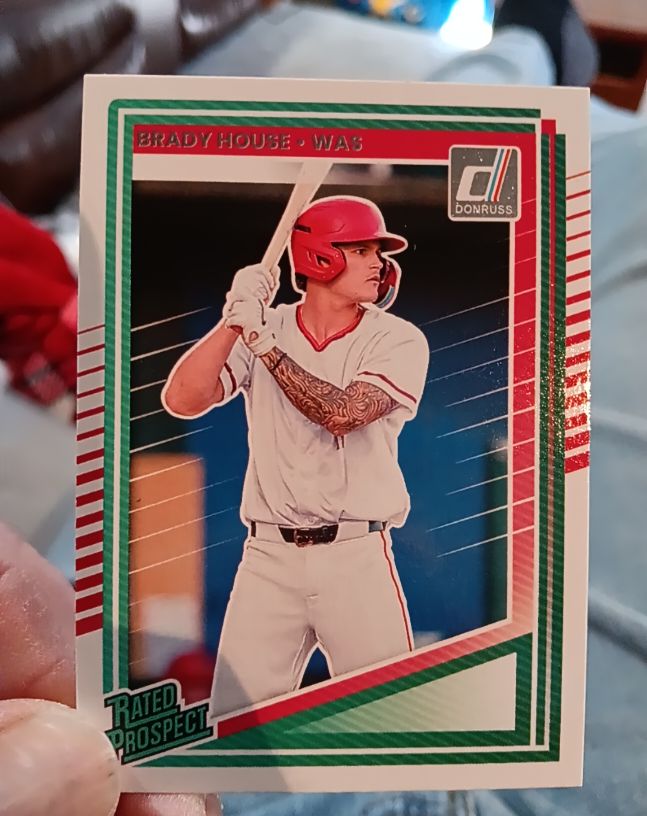 2025 Donruss #150 Brady House — front
