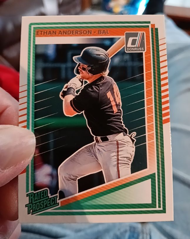 2025 Donruss #170 Ethan Anderson — front