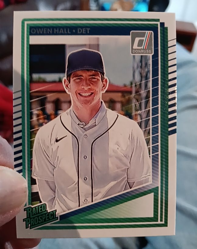 2025 Donruss #130 Owen Hall — front