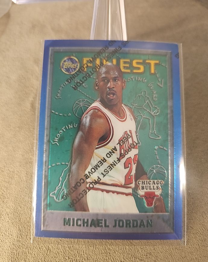 1995-96 Topps Finest #229 Michael Jordan — front
