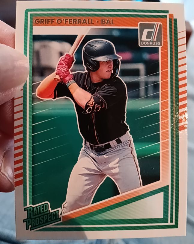2025 Donruss #177 Griff O'Ferrall — front