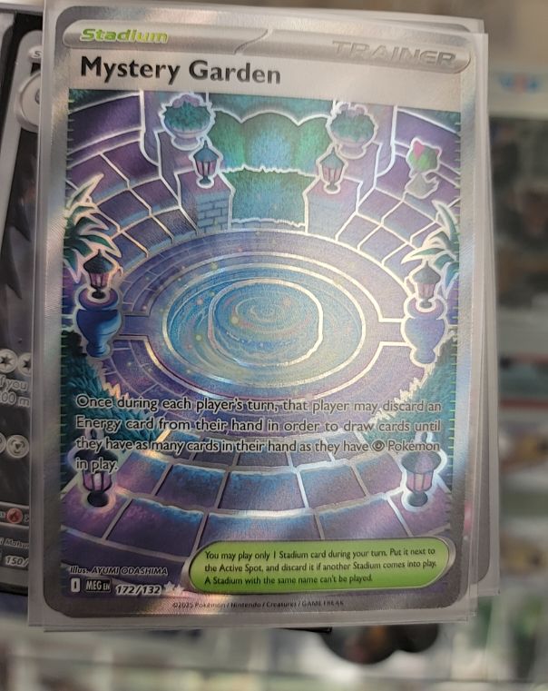2023 Pokemon TCG MEG01 #172 Mystery Garden — front