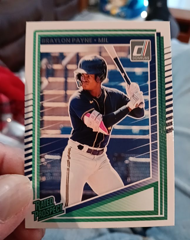 2025 Donruss #117 Braylon Payne — front
