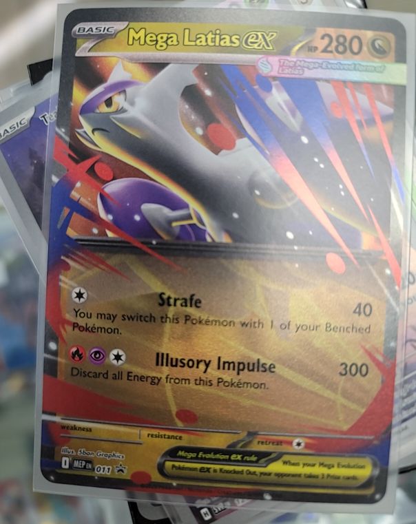2009 Pokémon ME: Mega Evolution Promo #011 Mega Latias ex — front
