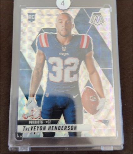 2025 Panini Mosaic #278 Treveyon Henderson — front