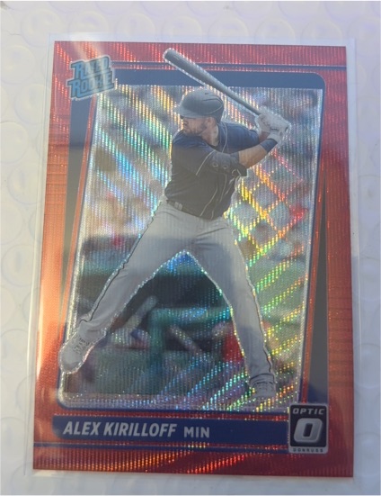 2021 Donruss Optic Red Wave Rated Rookie #RR Alex Kirilloff — front