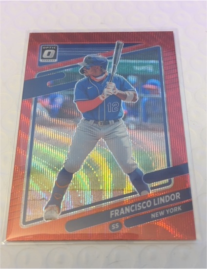 2021 Donruss Optic #152 Francisco Lindor — front
