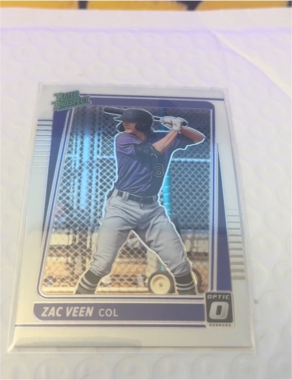 2021 Donruss Optic #RP10 Zac Veen — front