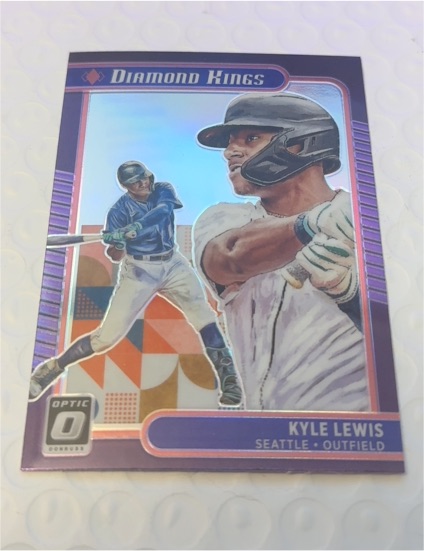 2021 Donruss Optic #13 Kyle Lewis Diamond Kings — front