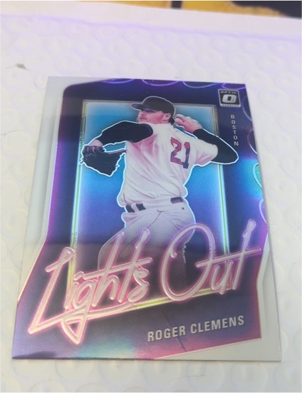 2021 Donruss Optic Lights Out #LO13 Roger Clemens — front