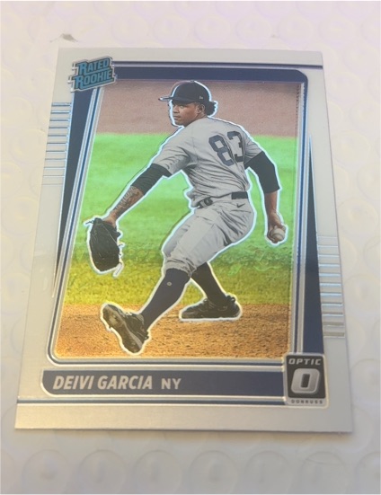2021 Donruss Optic #54 Deivi Garcia — front