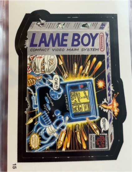 2004 Topps Wacky Packages All New Series 1 #15 Lame Boy — front