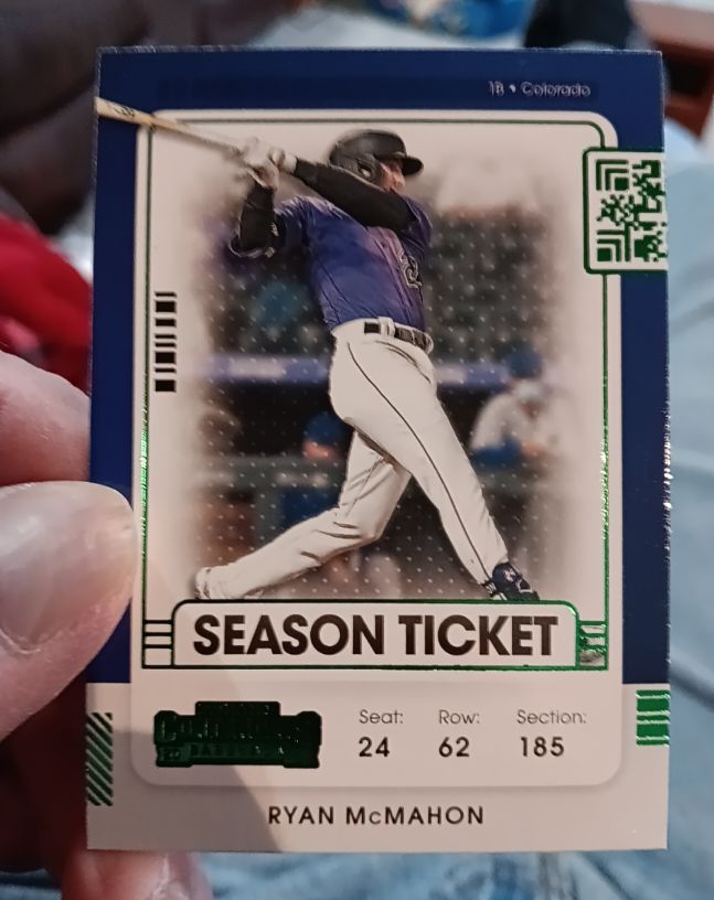 2021 Panini Contenders #67 Ryan McMahon — front