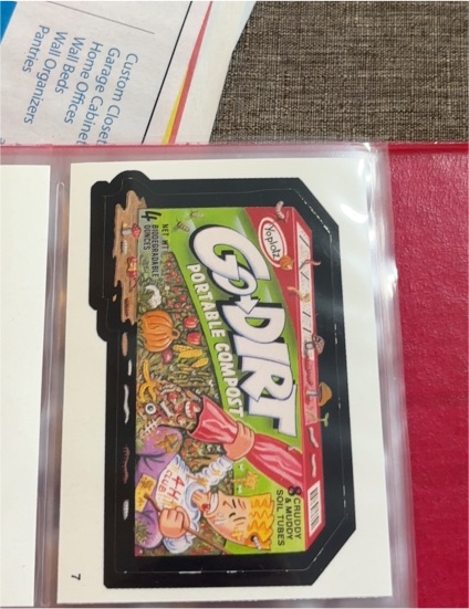 2004 Topps Wacky Packages All New Series 1 #7 Go-Dirt — front