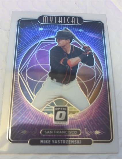 2021 Panini Donruss Optic Mythical #M24 Mike Yastrzemski — front