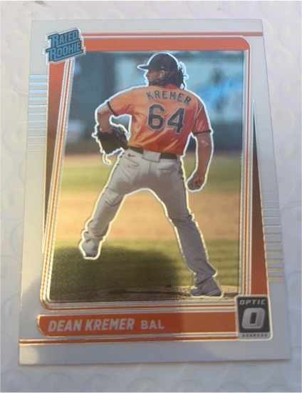 2021 Donruss Optic #81 Dean Kremer Rated Rookie — front