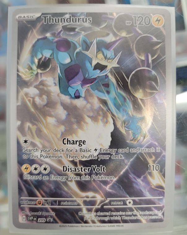 2025 Pokémon SV: Scarlet & Violet Promo #209 Thundurus — front
