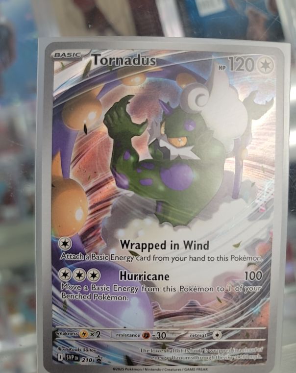 2025 Pokémon SVP #210 Tornadus — front