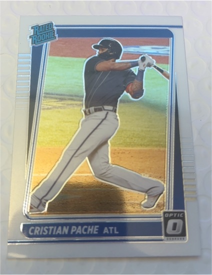 2021 Donruss Optic #31 Cristian Pache — front