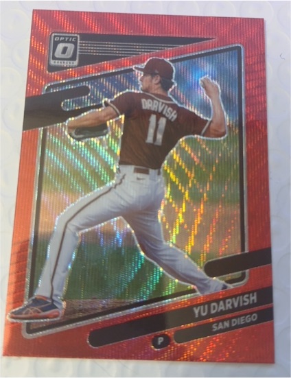 2021 Panini Donruss Optic #114 Yu Darvish — front