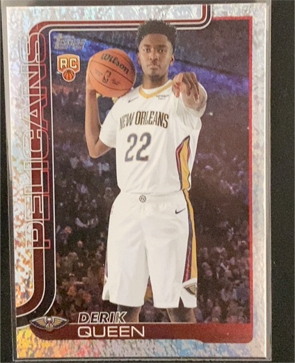 2025-26 Topps #213 Derik Queen — front