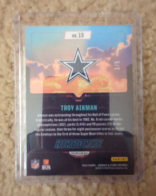2025 Panini Rookies & Stars Airborne #13 Troy Aikman — front