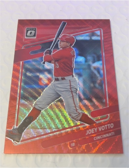 2021 Donruss Optic #104 Joey Votto — front