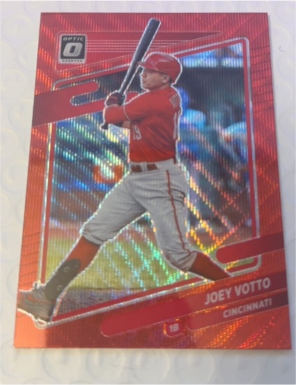 2021 Donruss Optic #104 Joey Votto — front