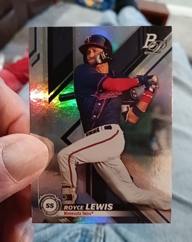 2019 Bowman Platinum Top Prospects #TOP-81 Royce Lewis — front