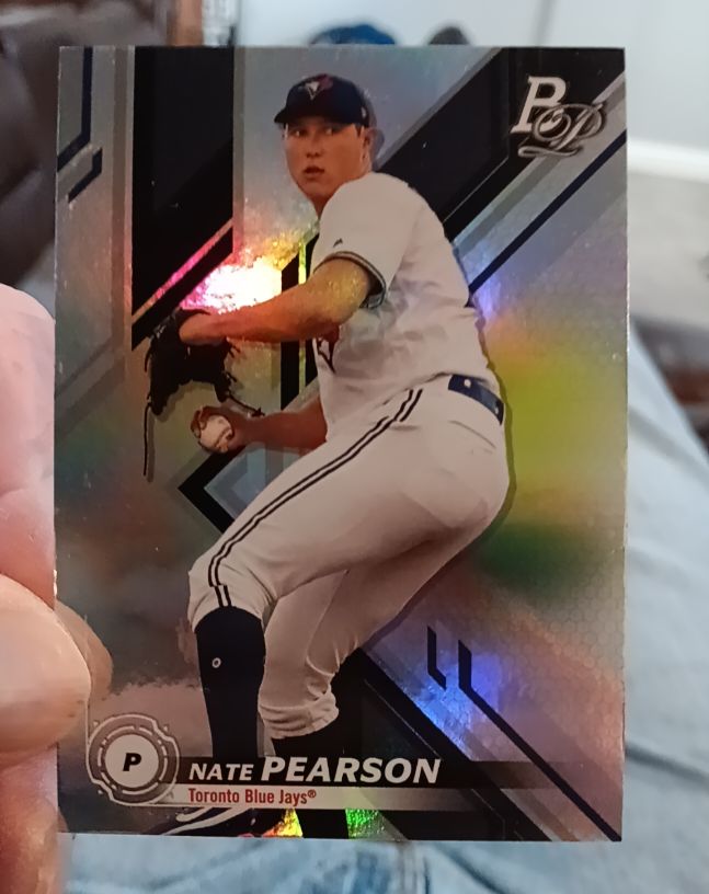 2019 Bowman Platinum #TOP-94 Nate Pearson — front