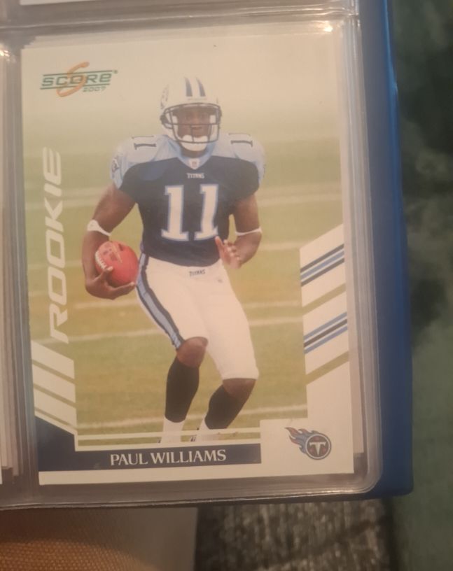 2007 Score #332 Paul Williams Rookie — front