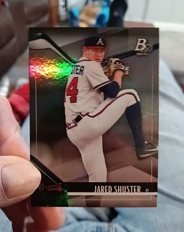 2021 Bowman Platinum #TOP-97 Jared Shuster — front