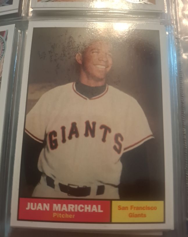 1961 Topps #417 Juan Marichal — front