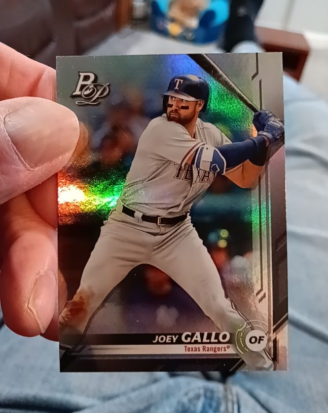 2019 Bowman Platinum #69 Joey Gallo — front