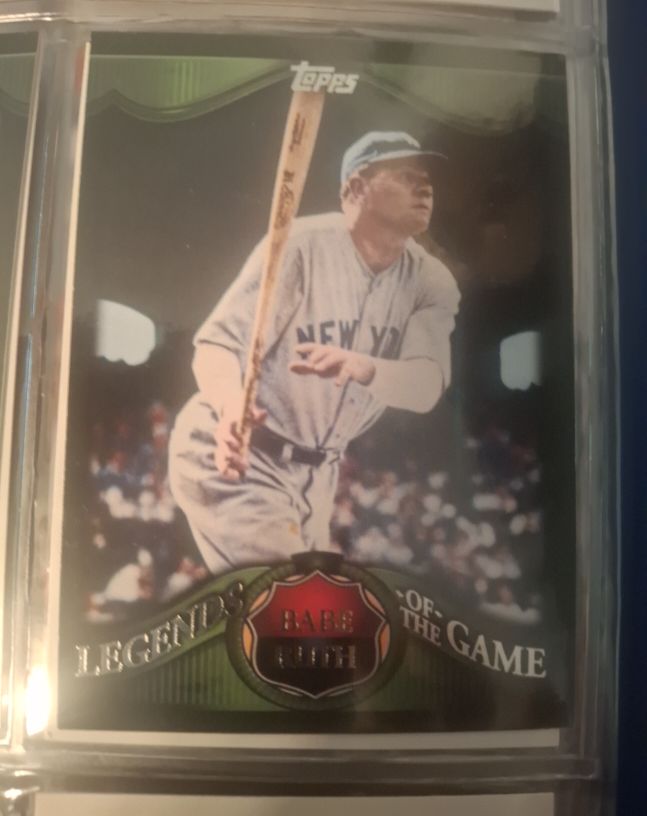 2009 Topps Legends of the Game #LG7 Babe Ruth — front