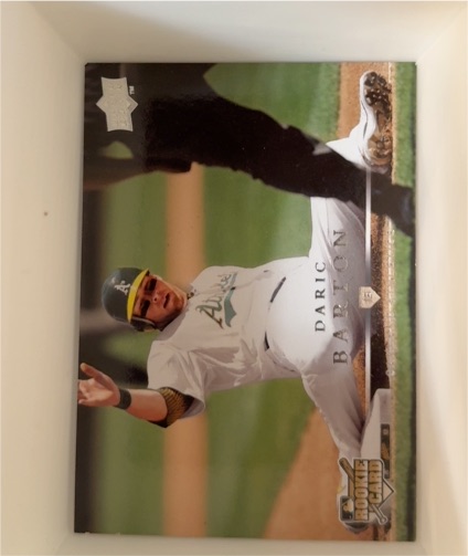 2008 Upper Deck First Edition #255 Daric Barton — front