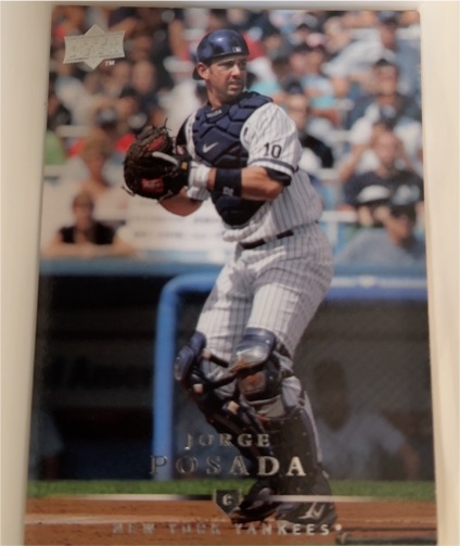 2008 Upper Deck #296 Jorge Posada — front
