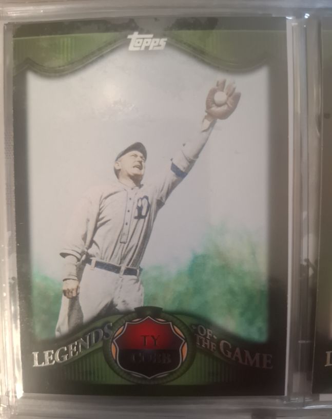2009 Topps Legends of the Game #LG4 Ty Cobb — front